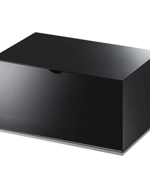 Čierna škatuľka do kúpeľne YAMAZAKI Veil