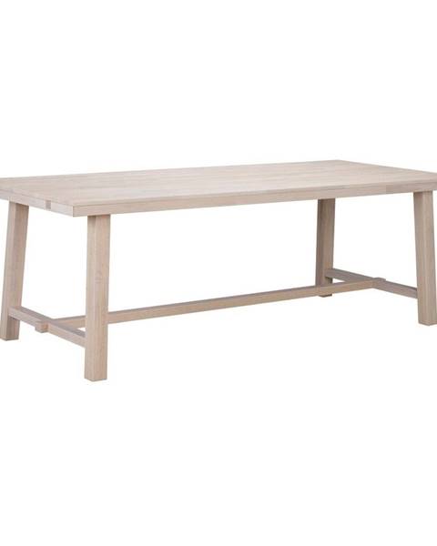 Matne lakovaný dubový jedálenský stôl Rowico Brooklyn, 220 x 95 cm