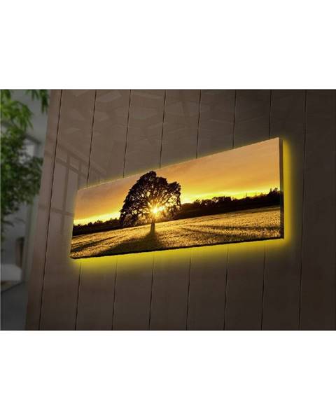 Podsvietený obraz Wallity Tree, 90 × 30 cm
