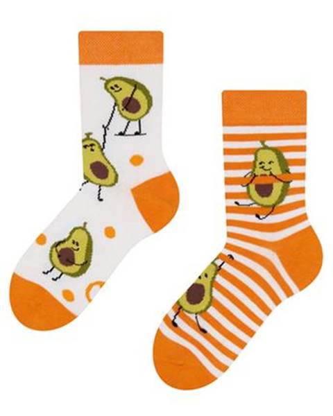 DEDOLES Detské veselé ponožky DEDOLES vtipné avokádo 31-34