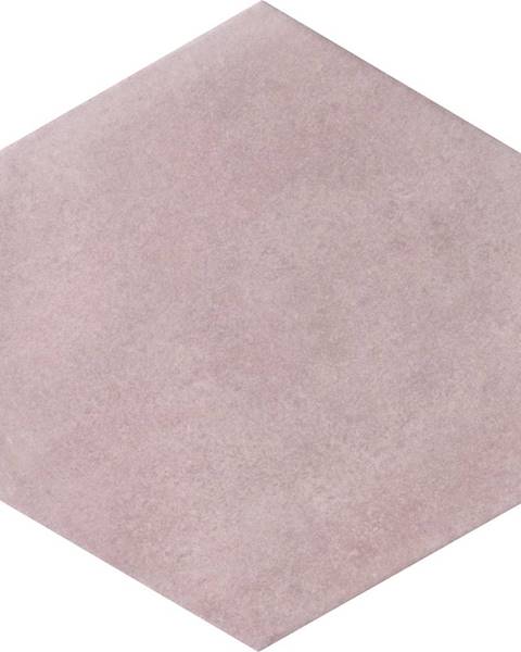 Obklad Cir Materia Prima pink velvet 24x27,7 cm lesk