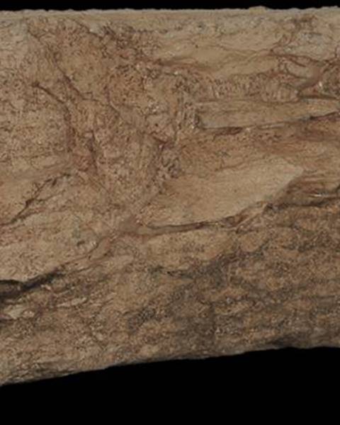 Obklad Vaspo skála zvrásnená hnedavý melír 10,8x40 cm reliéfna