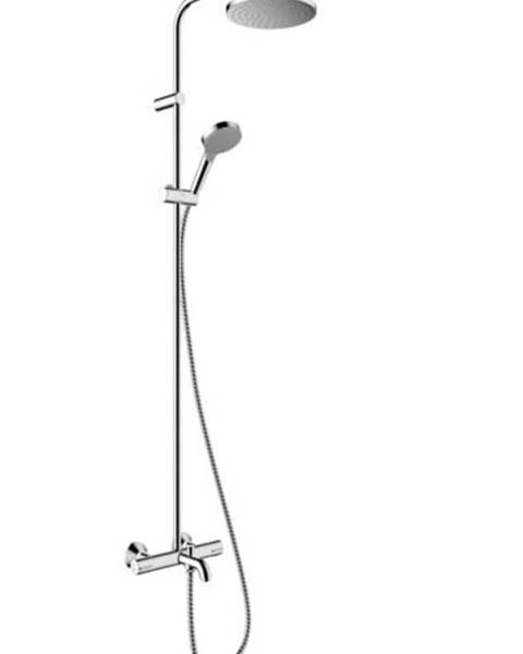 Sprchový systém Hansgrohe Vernis Blend na stenu s termostatickou batériou chróm