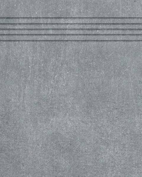 Schodovka Rako Rebel tmavo sivá 30x60 cm mat