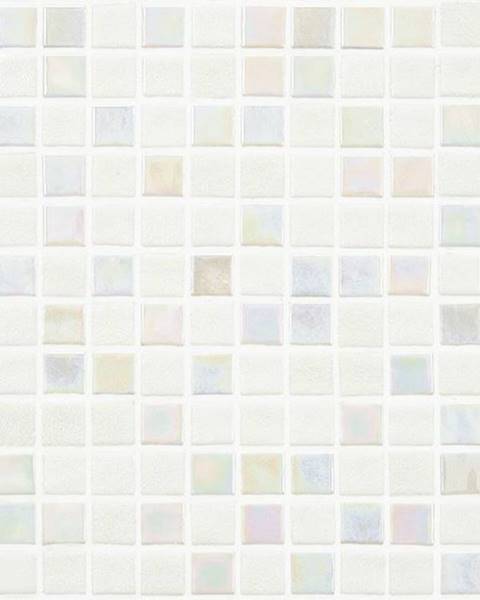Sklenená mozaika Mosavit Tessa blanco 30x30 cm lesk TESSABL