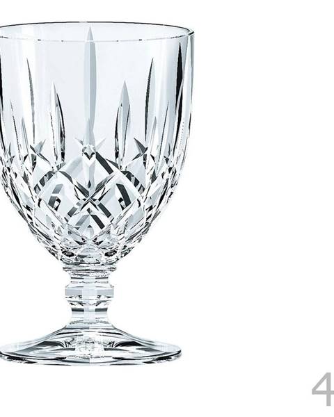 Súprava 4 pohárov z krištáľového skla Nachtmann Noblesse Goblet Small, 230 ml