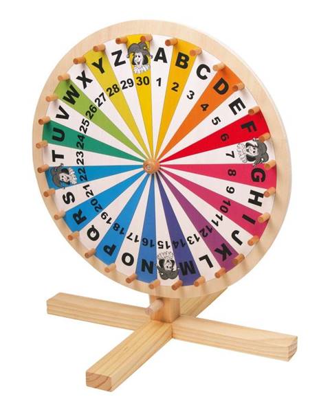 Drevené koleso šťastia Legler Wheel Of Fortune