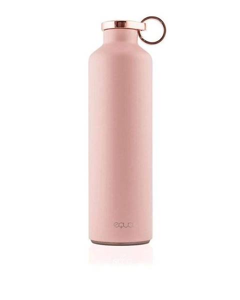 Ružová antikoro termofľaša Equa Basic Pink Blush, 680 ml